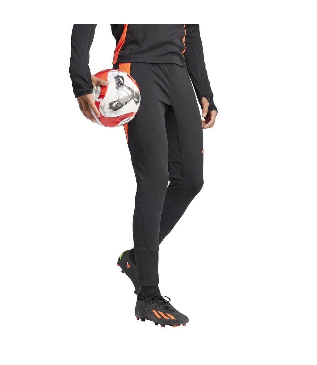 Pantalon De Jogging Motif/style Blocs De Couleurs Tiro Homme Noir Adidas-1