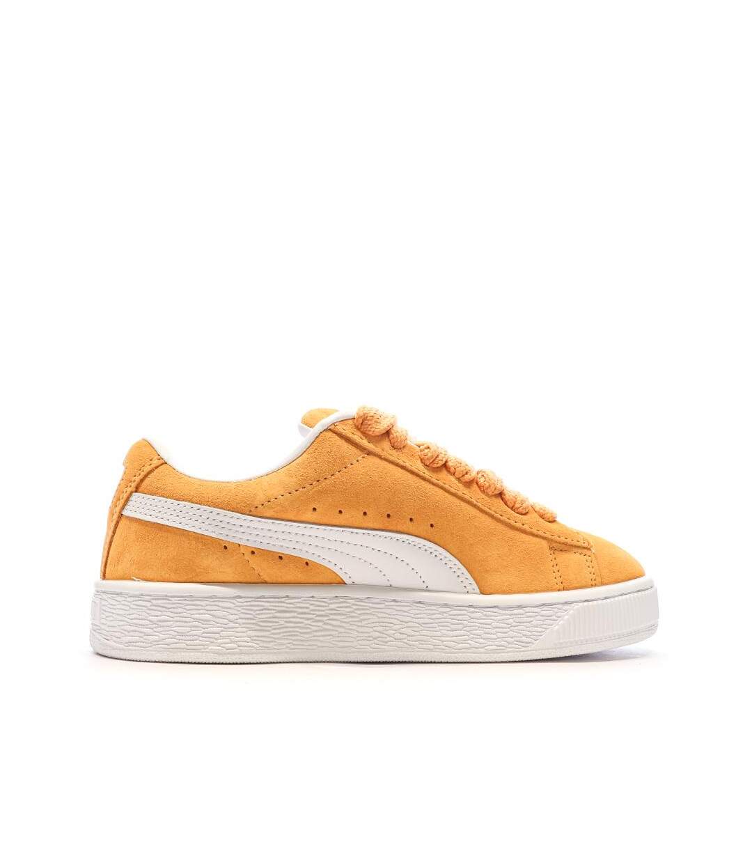 Baskets orange femme puma suede xl-2