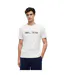 T-shirt Motif/style Imprimé Sur Poitrine Summer Homme Blanc Cassé Tommy Hilfiger-1