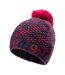 Bonnet D'hiver Halla Femme Bleu Nuit Rouge Persan Hi-Tec-1