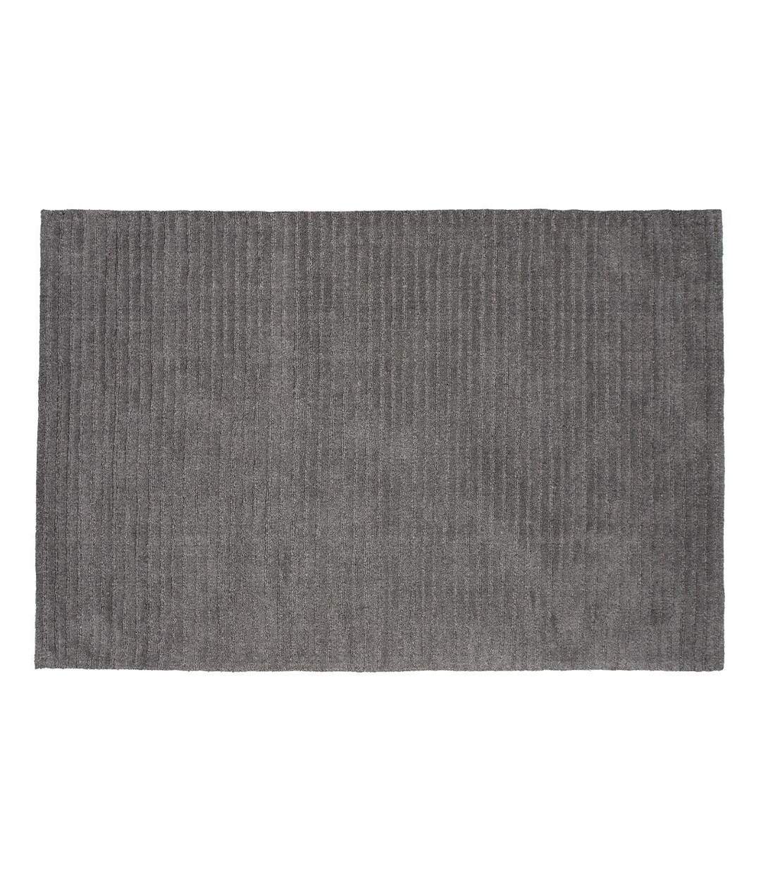 Tapis Déco en Laine Milton 202x300cm Gris Foncé-1