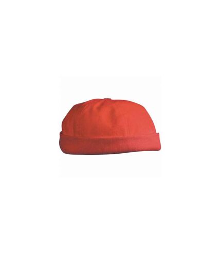 Bob - bonnet marin docker - velours - MB022 - rouge