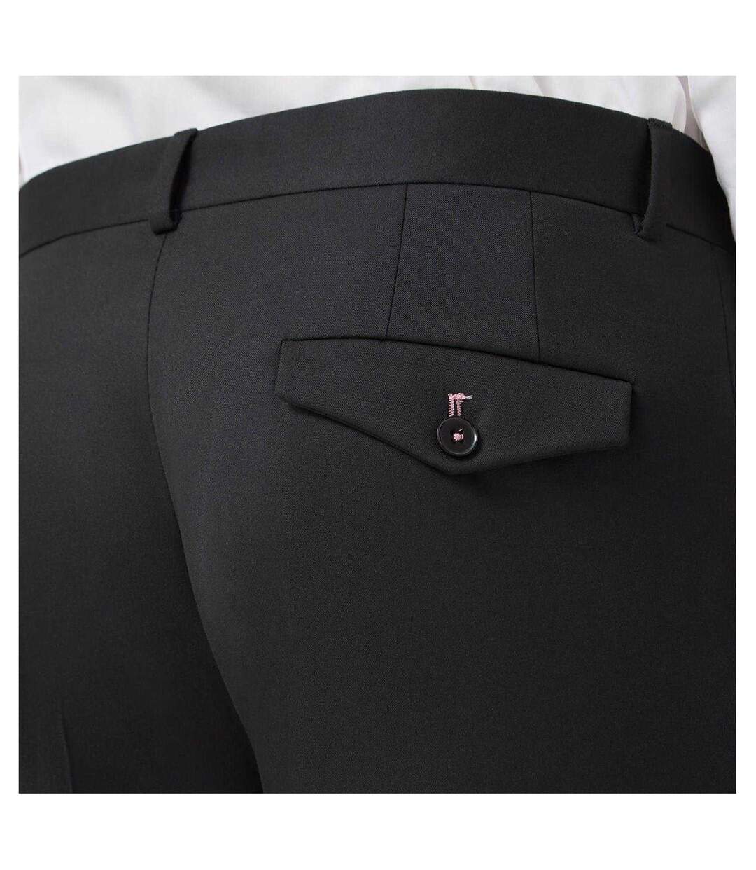 Pantalon Habillé Ellroy Homme Noir Twisted Tailor-3