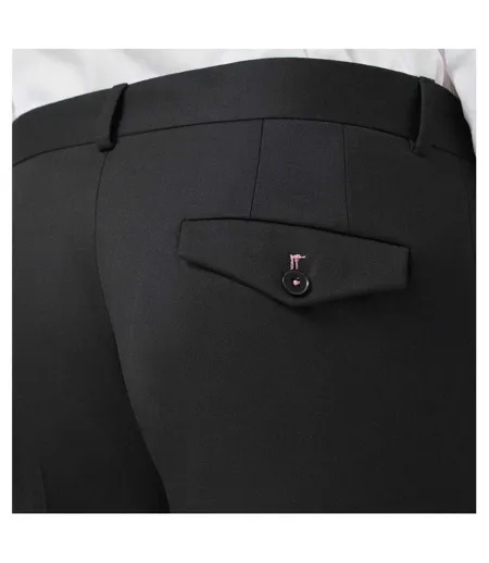 Pantalon Habillé Ellroy Homme Noir Twisted Tailor