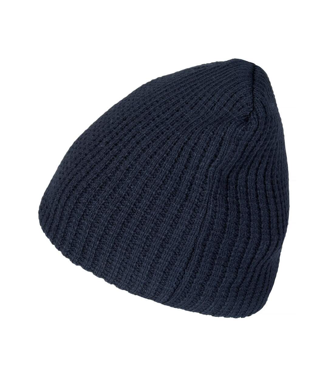 Bonnet otto adulte bleu marine foncé Clique-3