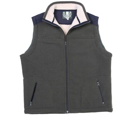 Gilet sans manches en polaire contre collé LY0301U001