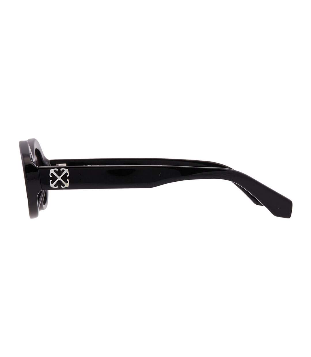 Lunettes De Soleil Motif/style Ovale Edison Femme Taille Unique-taille Unique Noir Noir Off White-2