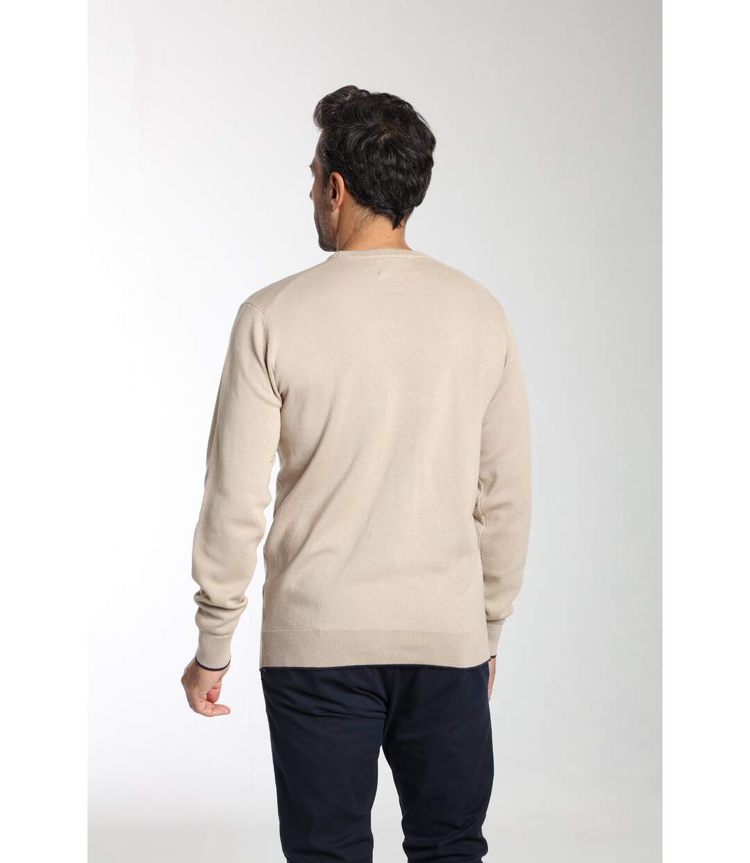 Pull col rond  en coton MILANO RDC-3