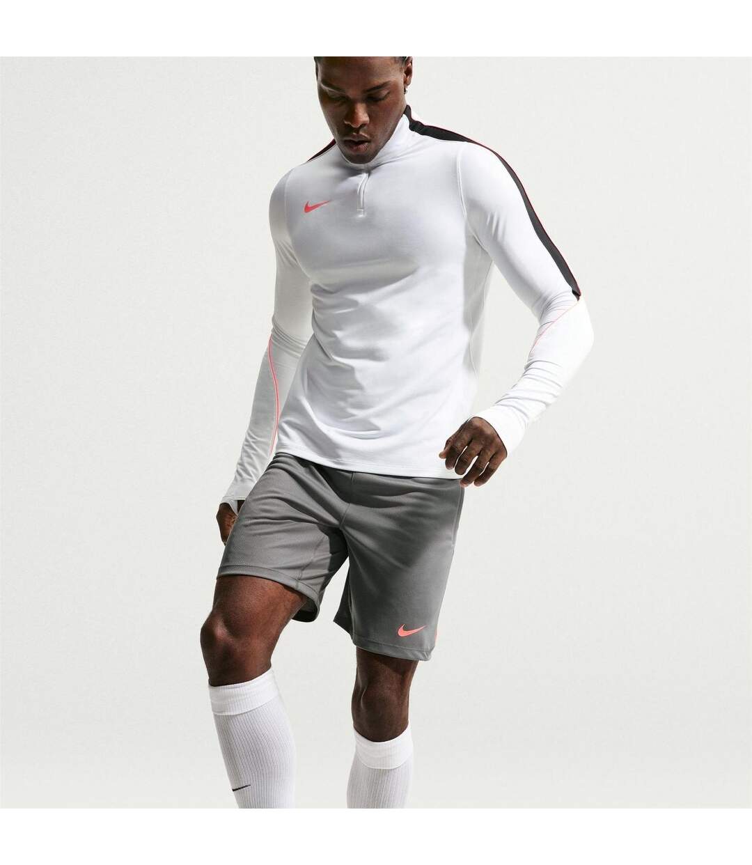 Mens Strike Football Shorts Grey Nike-2