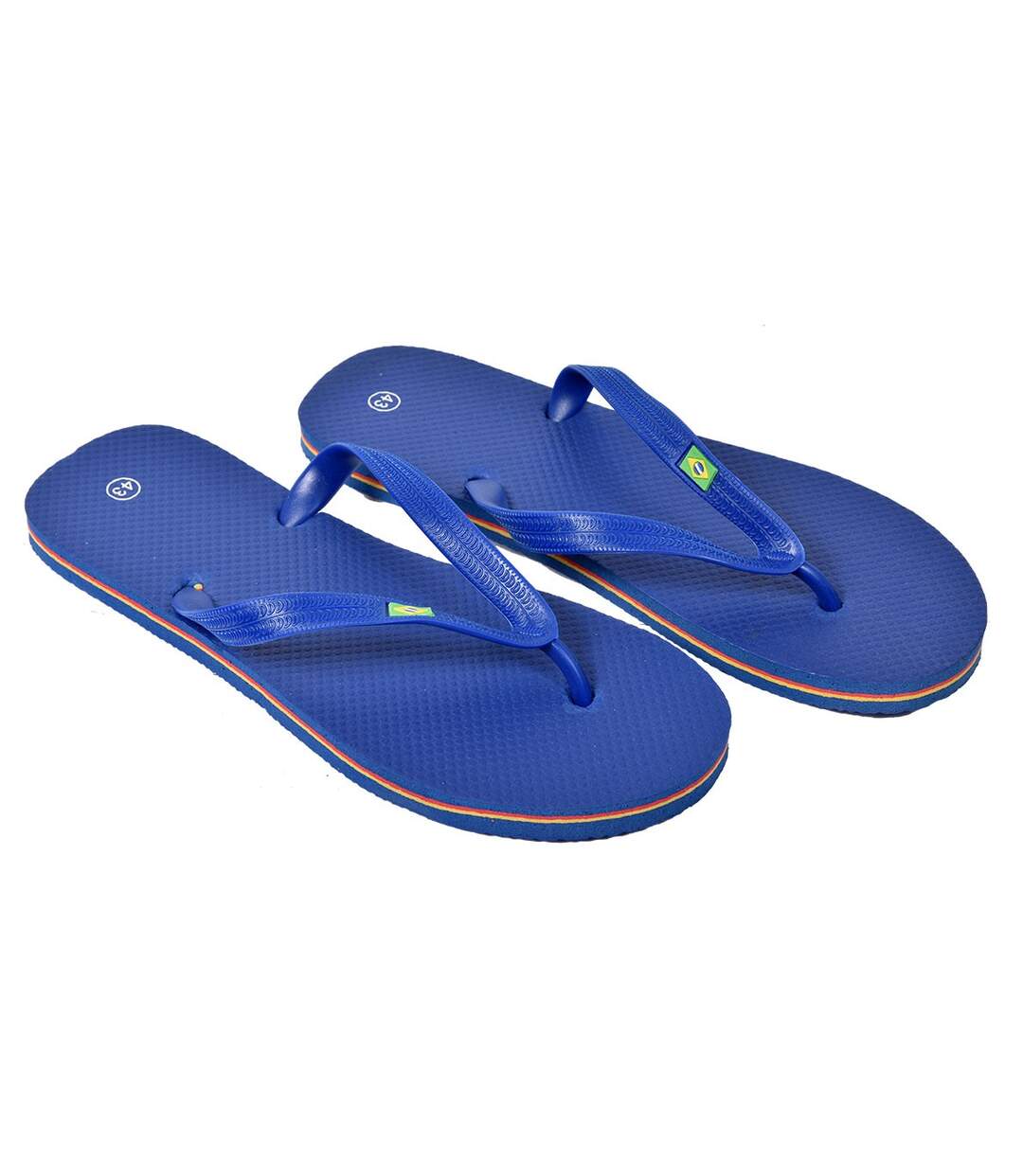 Tong Homme Mode- Chaussure de Plage Piscine - U7560 BRESIL BLEU