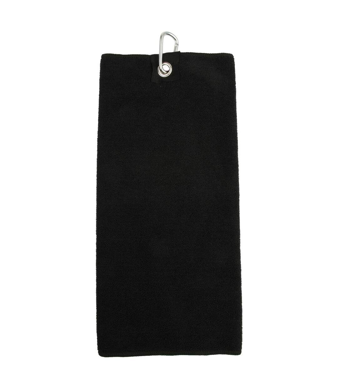 Serviette de golf taille unique noir Towel City-1