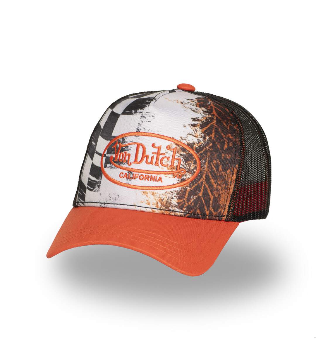 Casquette trucker avec filet adulte avec print en sublimation Subli Vondutch-1