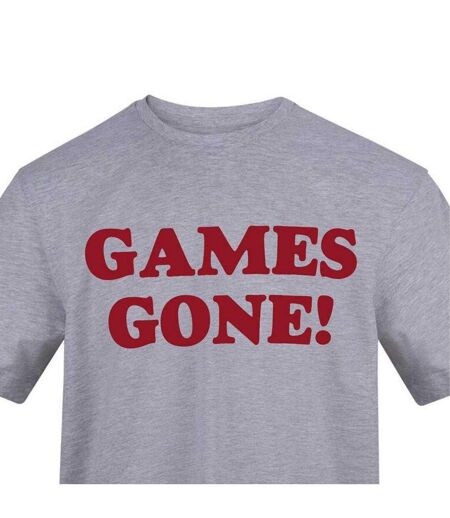 T-shirt Games Gone Homme Gris AWD