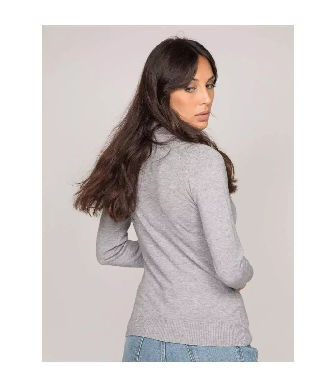 Pull col roulé KASSANDRE - Dona X Lisa-2
