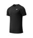 T-shirt Course À Pied Motif/style Logo Sur Poitrine Homme Noir New Balance-1