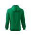 Mens Trendy Fitted Hoodie Bottle Green Malfini-2