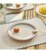 Lot de 6 Assiettes à Dessert Morgane 19cm Crème-3
