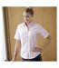 Henbury Womens/Ladies Short Sleeve Classic Oxford Work Shirt (White) - UTRW640-1