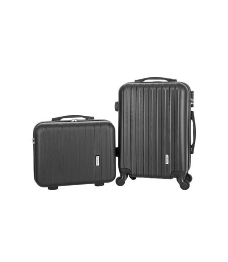 Travel's - Set de 2 bagages Bari - noir - 9912