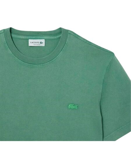 Mens Logo Crew Neck Regular T-shirt Green Lacoste