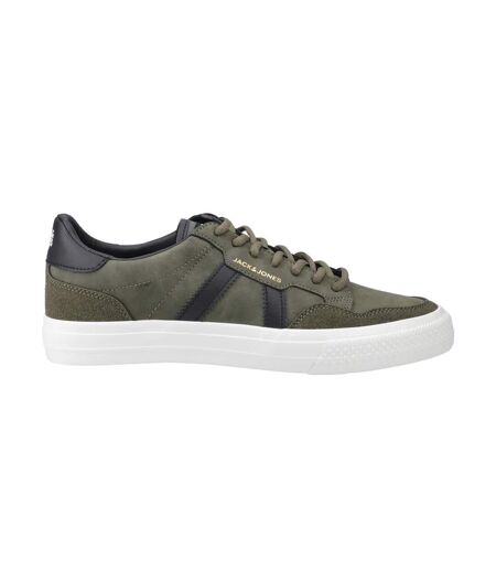 Baskets Morden Special Homme Vert Kaki Foncé Jack And Jones