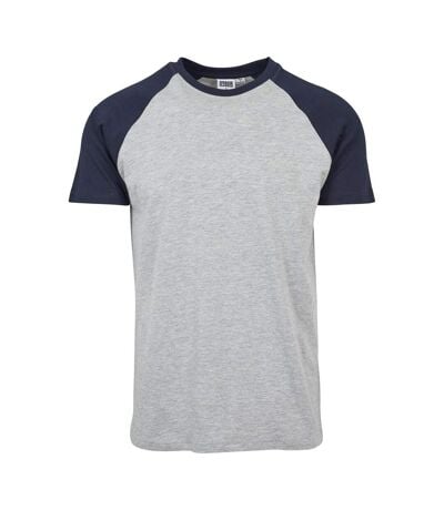 T-shirt Homme Gris Bleu Marine Urban Classics