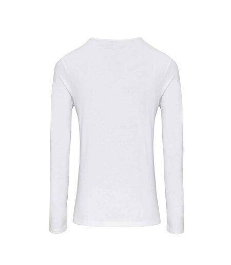T-shirt Long John Femme Blanc Premier