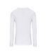 T-shirt Long John Femme Blanc Premier-2