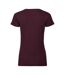 Russell Womens/Ladies Authentic Pure Organic Tee (Burgundy) - UTRW6661