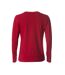 T-shirt Basic Femme Rouge Clique-2