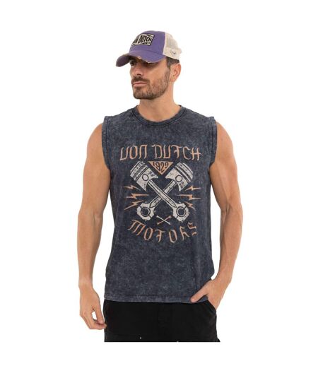 Débardeur homme col rond en jersey acid wash Sept Vondutch