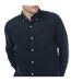 Chemise Motif/style Lin Homme Bleu Marine Gant-3