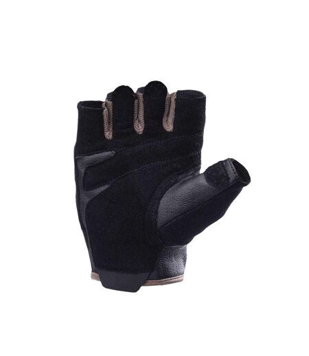 Unisex Adult Concept Leather Fingerless Gloves M Black Magnum