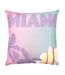 Furn Miami Outdoor Cushion Cover (Purple/Pink) (One Size)