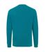 Unisex adult zion recycled cotton crew neck sweatshirt verdigris Iqoniq-2