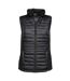 Tee Jays Womens/Ladies Crossover Padded Body Warmer (Black) - UTPC5195