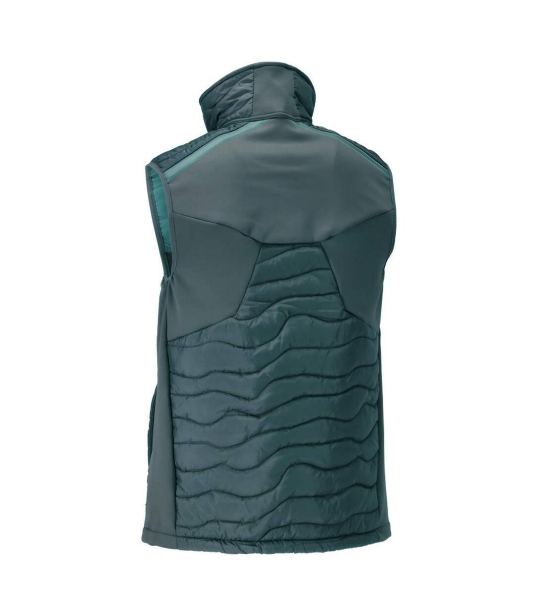 Mens Customised Cli Thermal Gilet Forest Green Mascot-2