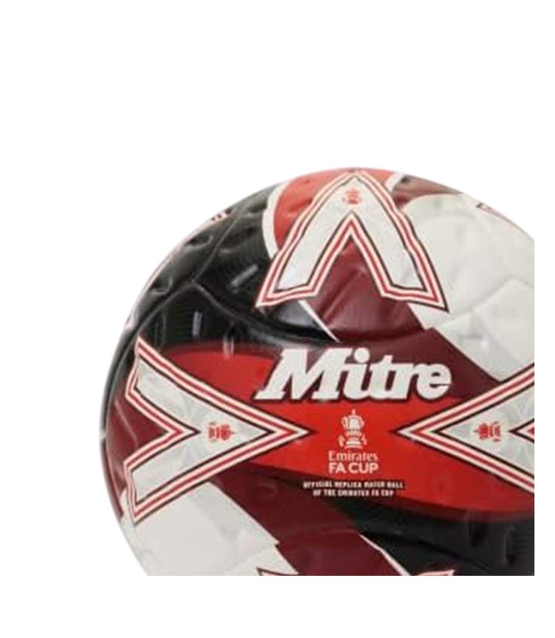 Ballon De Foot Pour Match Fa Cup 26/27 Taille 4 Rouge Mitre-3