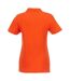 Elevate Womens/Ladies Helios Short Sleeve Polo Shirt (Orange)