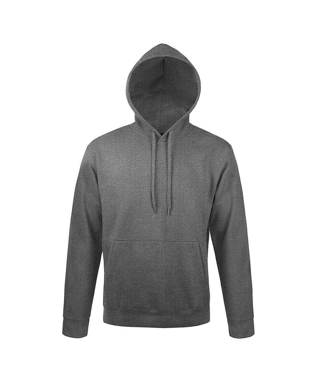 Sweat À Capuche Snake Adulte Charbon Chiné SOLS-1
