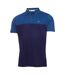 Mens Colour Block Golf Polo Shirt Blue Navy Calvin Klein-2