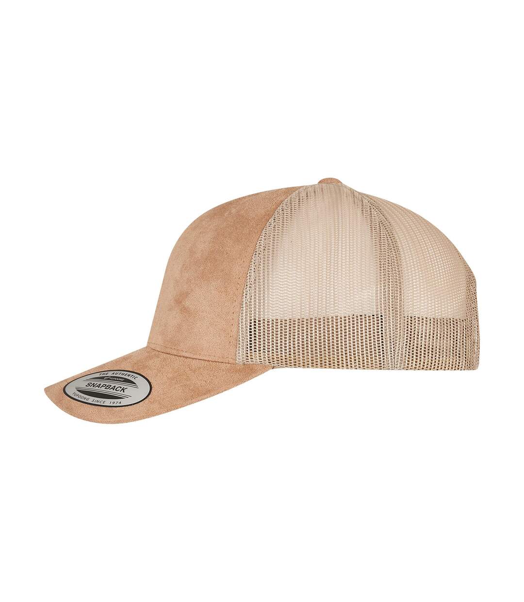 Casquette trucker adulte kaki Flexfit-4