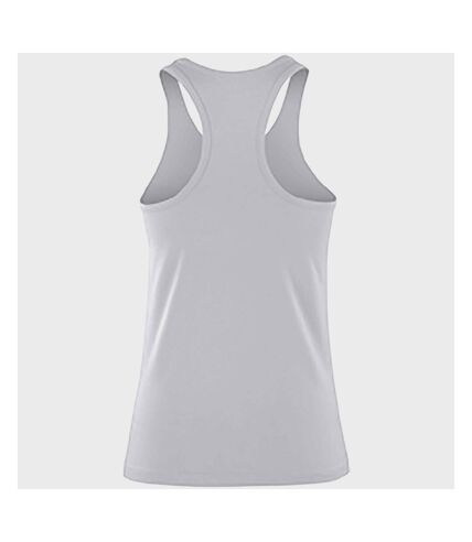 Spiro Womens/Ladies Impact Softex Sleeveless Fitness Vest Top (White) - UTPC2622