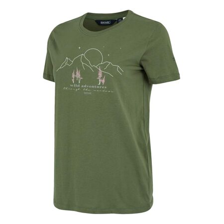 T-shirt adventure filandra femme vert Regatta