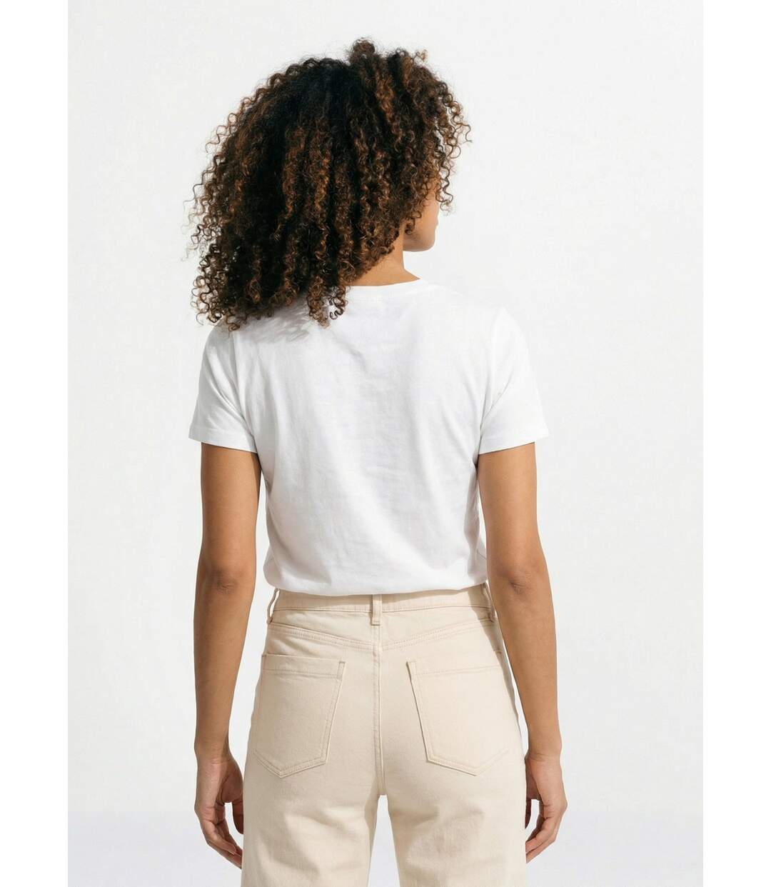T-shirt col rond avec inscription Matcha-2