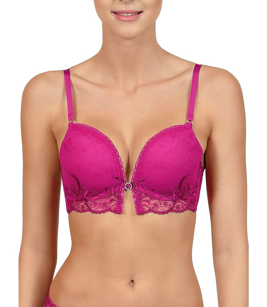 Soutien-gorge bustier push-up Fame Lisca-1