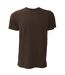 Canvas T-shirt Jersey Hommes Marron Bella + Canvas-1