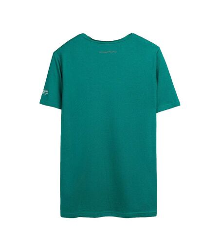 T-shirt vert homme teddy smith t-geo - l