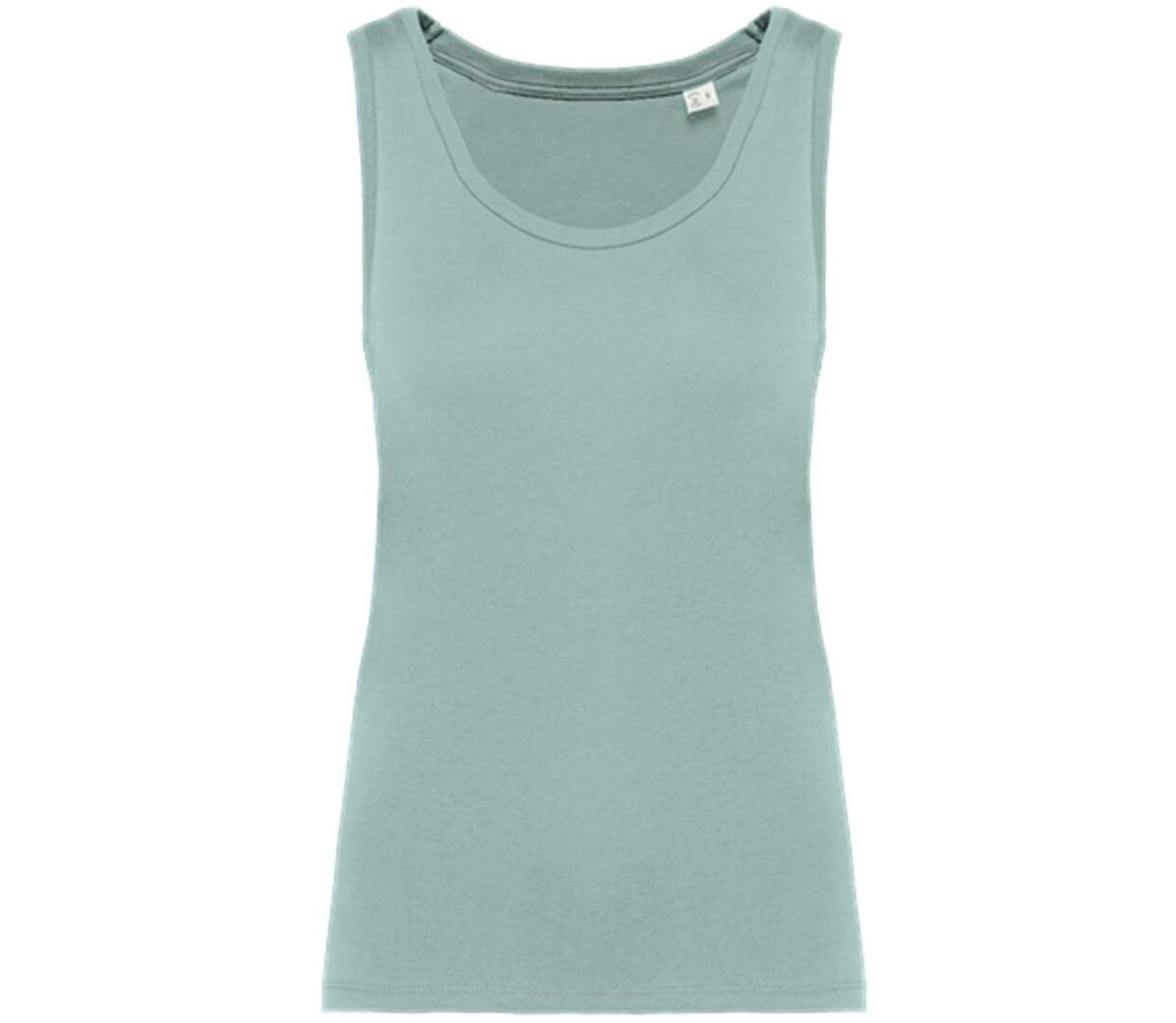 Débardeur écoresponsable - Femme - PAT341 - vert jade-1