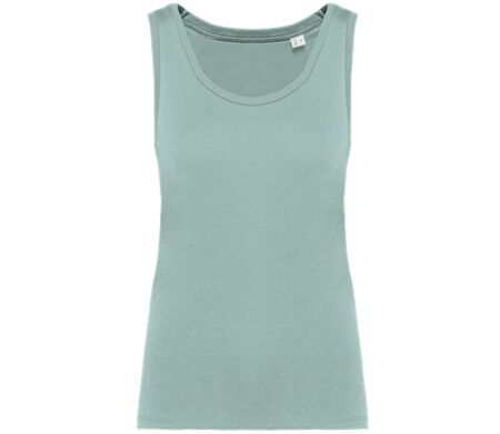 Débardeur écoresponsable - Femme - PAT341 - vert jade